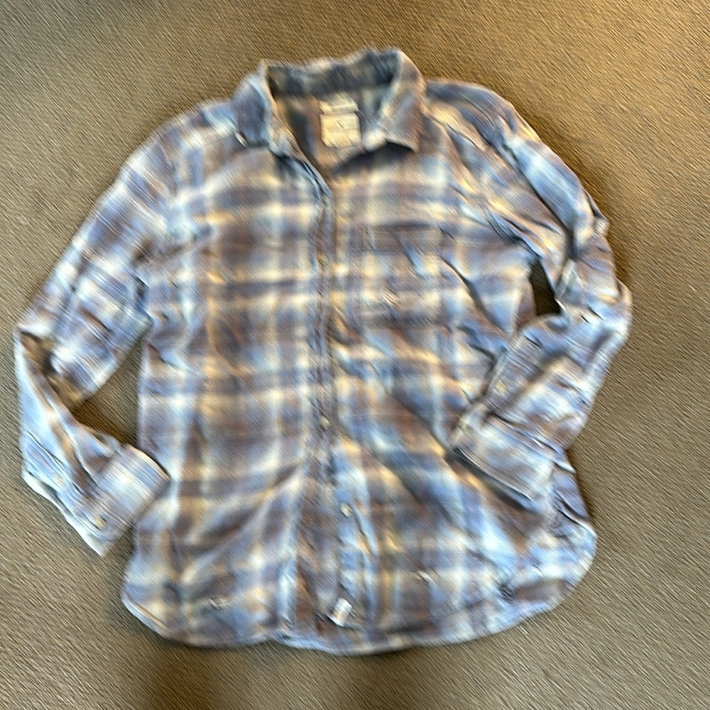 American Eagle super soft destroyed flannel